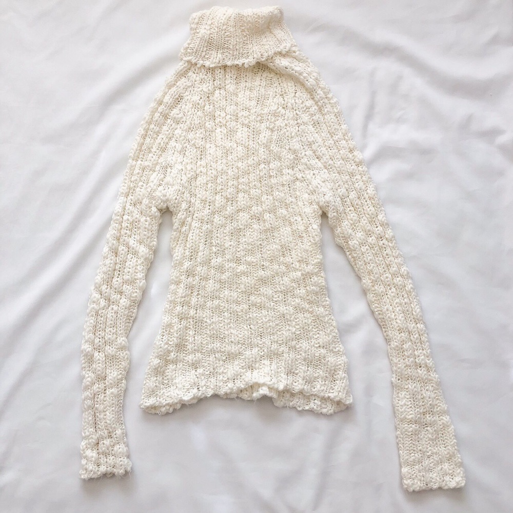 Vintage soft turtleneck sweater